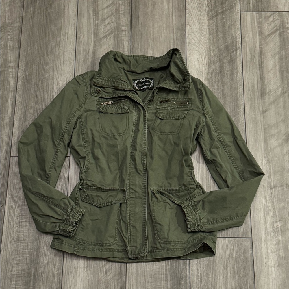 Ambiance Olive Utility Jacket